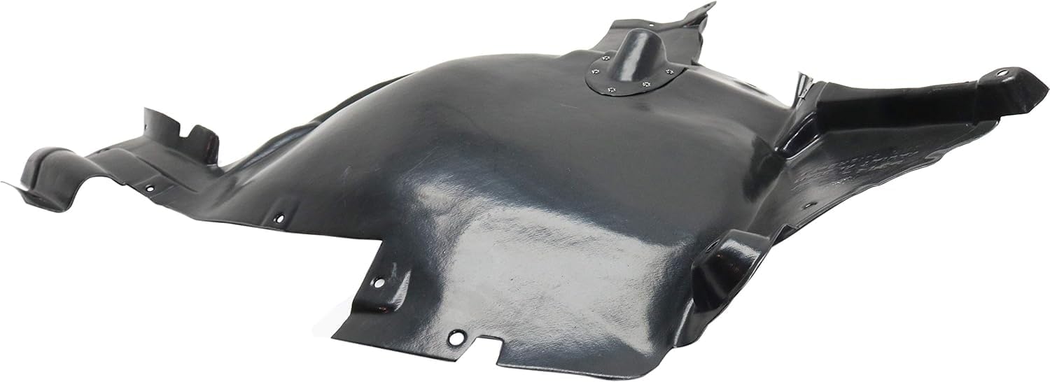 Front Fender Liner Rear Section Left Driver Side Direct Replacement Compatible With 2014-2018 BMW X5 BM1248153 51717291197