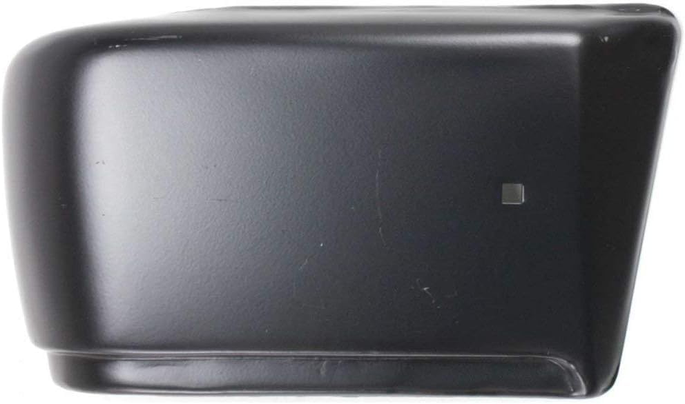 Set Of 2 Front Bumper End Cap Steel Primed Left Driver & Right Passenger Side Direct Replacement Compatible With 1983-1986 Nissan Pickup NI1005123 NI1004123 6203410W02 6203510W02