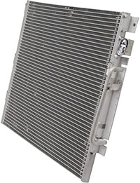 Front A/C Condenser Aluminum Core Direct Replacement Compatible With 2004-2012 Chevrolet Colorado/GMC Canyon GM3030262 89019343