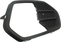 Front Fog Light Cover Textured Right Passenger Side Direct Replacement Compatible With 2017-2019 Ford Escape FO1039164 GJ5Z17K946AA