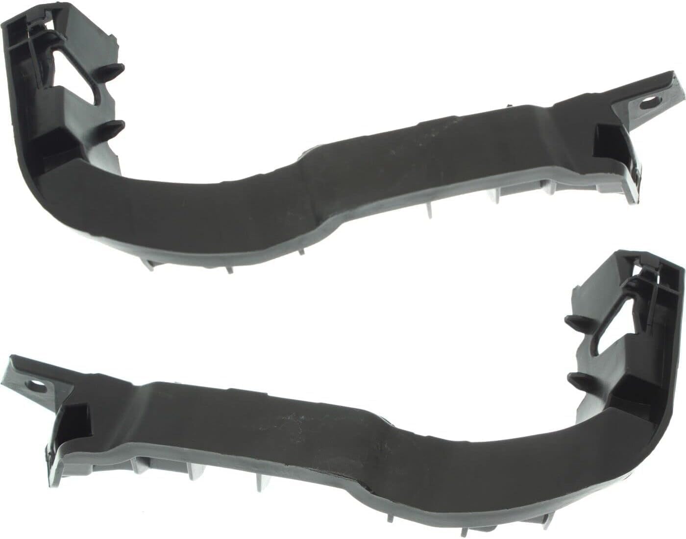 Set of 2 Front Bumper Bracket Cover Guide Plastic Right Passenger & Left Driver Side Direct Replacement Compatible with 2015-2020 Audi A3 / S3 AU1043102 AU1042102 8V5807184 8V5807183