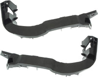 Set of 2 Front Bumper Bracket Cover Guide Plastic Right Passenger & Left Driver Side Direct Replacement Compatible with 2015-2020 Audi A3 / S3 AU1043102 AU1042102 8V5807184 8V5807183