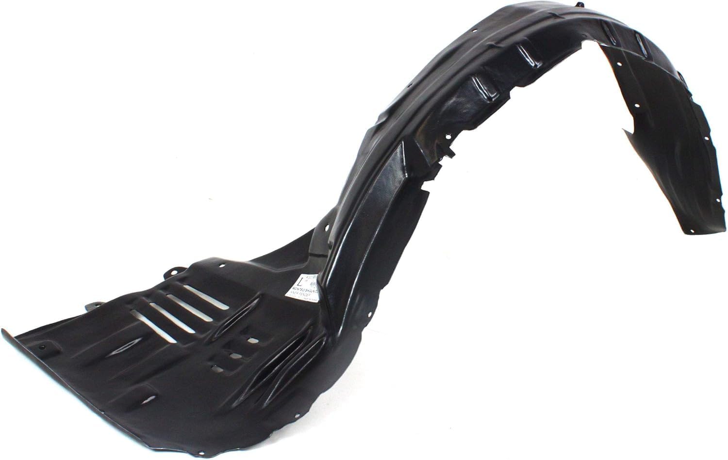 Front Fender Liner Left Driver Side Direct Replacement Compatible With 2003-2006 Mitsubishi Montero MI1250111 MN133199