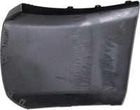 Front Bumper End Cap Primed Right Passenger Side Direct Replacement Compatible With 2007-2013 Chevrolet Silverado 1500 GM1017103 15891691