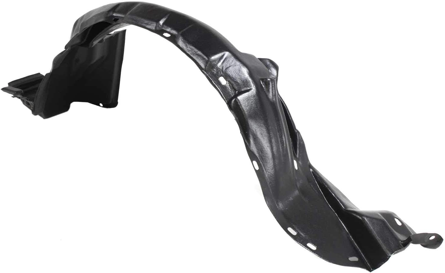 Front Fender Liner Left Driver Side Direct Replacement Compatible With 1990-1993 Honda Accord HO1248101 74151SM4010