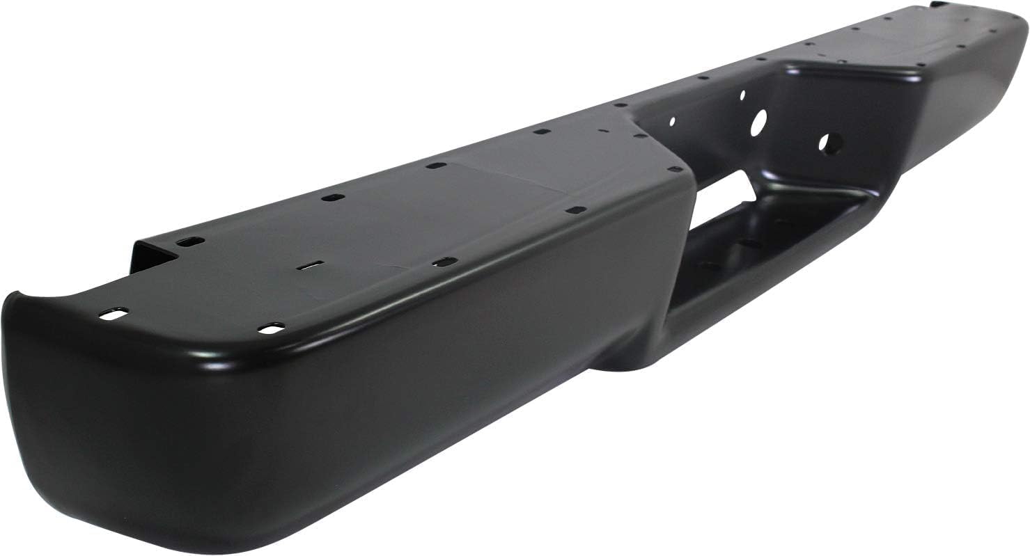 Step Bumper Face Bar Only Without Mounting Bracket Direct Replacement Compatible With 1988-2000 Chevrolet/GMC C-K Series GM1102305 15025374