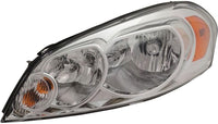 Set Of 2 Front Head Light Assembly Halogen Right Passenger And Left Driver Side Direct Replacement Compatible With 2006-2013 Chevrolet Impala / 2014-2016 Limited GM2503261 GM2502261
