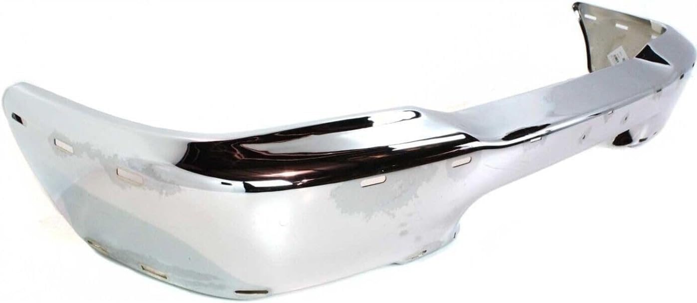 Front Bumper Face Bar Chrome Steel Direct Replacement Compatible With 1999-2000 Mazda B2500 B3000 B4000 Pickup MA1002128 ZZR150031