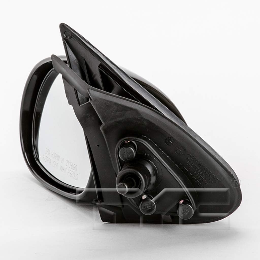 Front Power Mirror Manual Remote Non-Folding Primed Left Driver Side Direct Replacement Compatible With 2000-2006 Nissan Sentra NI1320134 963025M100