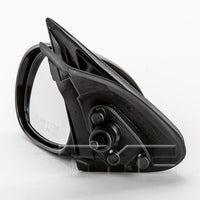 Front Power Mirror Manual Remote Non-Folding Primed Left Driver Side Direct Replacement Compatible With 2000-2006 Nissan Sentra NI1320134 963025M100