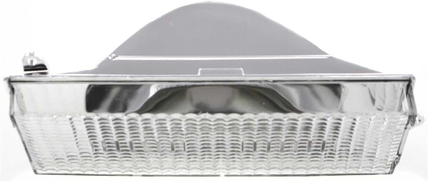 Front Turn Signal Light Below Headlamp Lens & Housing Right Passenger Side Direct Replacement Compatible With 1984-1996 Jeep Cherokee / 1986-1992 Comanche CH2531101 56000098