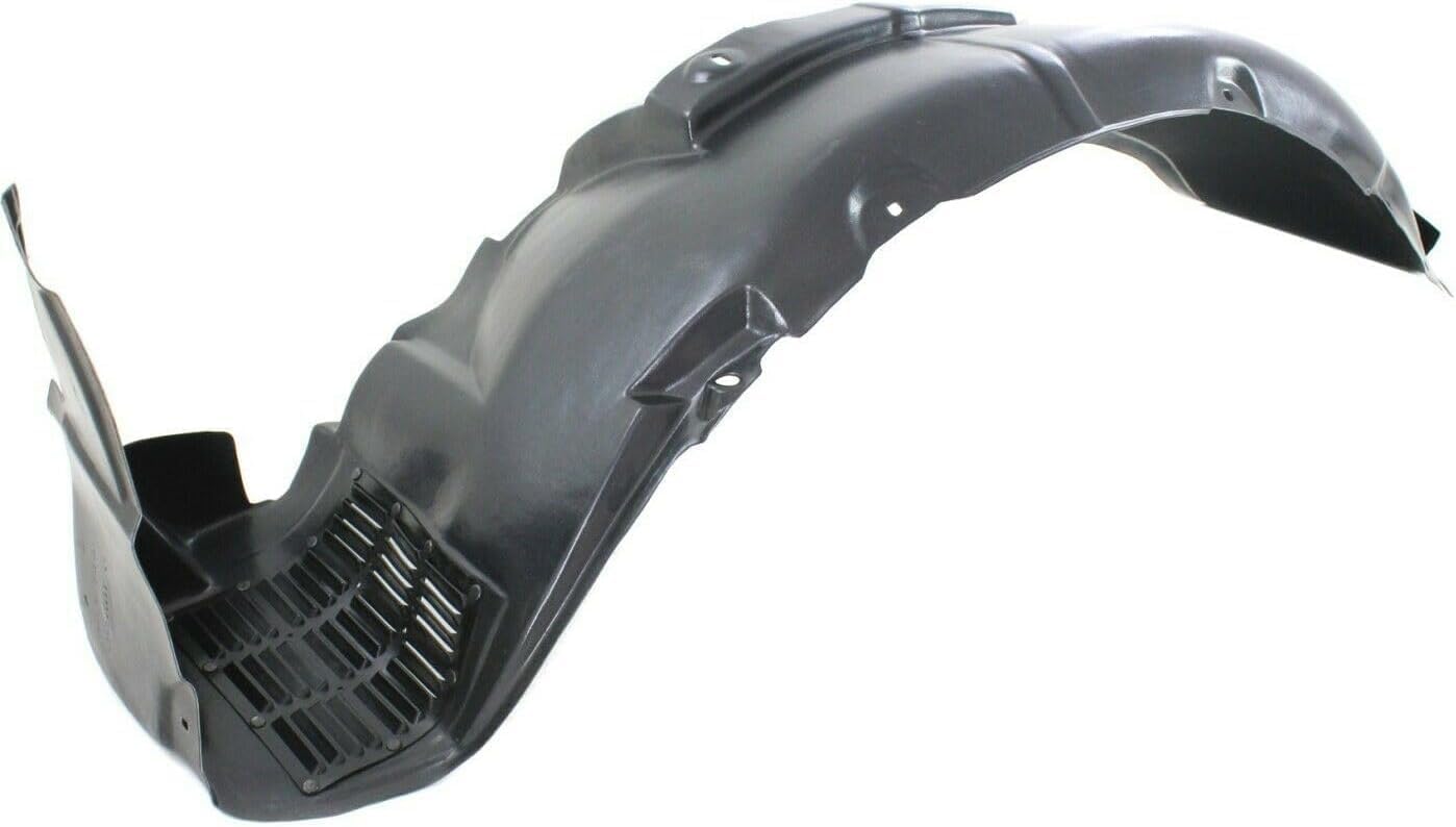 Front Fender Liner Right Passenger Side Direct Replacement Compatible With 2004-2006 Kia Amanti KI1251111 868123F000