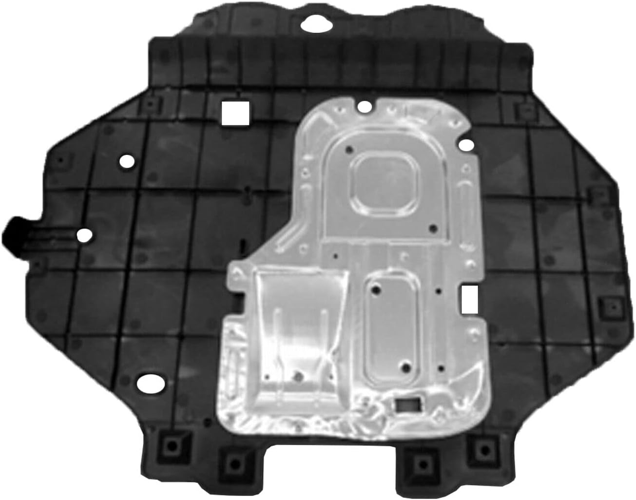Front Engine Splash Shield Under Cover Direct Replacement Compatible With 2016-2022 Honda HR-V HO1228146 74111T7WA00