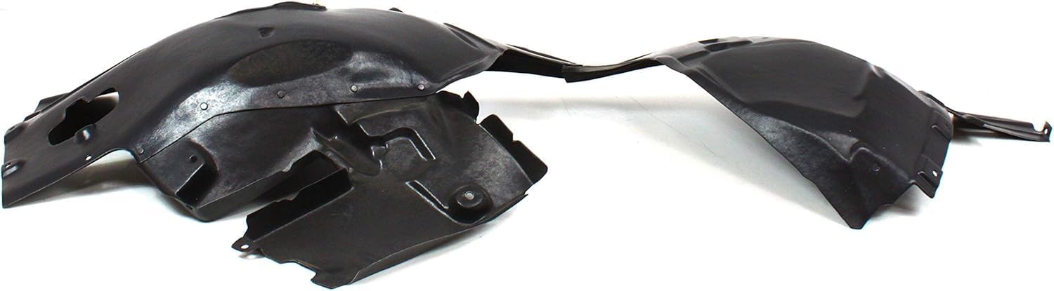 Front Section Fender Liner Right Passenger Side Direct Replacement Compatible With 2004-2007 BMW 6-Series BM1251123 51717009716