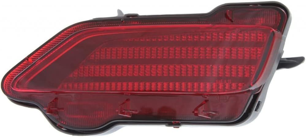 Rear Bumper Reflector Right passenger Side Direct Replacement Compatible With 2013-2015 Toyota RAV4 TO1185107 814800R020