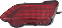 Rear Bumper Reflector Right passenger Side Direct Replacement Compatible With 2013-2015 Toyota RAV4 TO1185107 814800R020