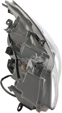Front Headlight Assembly Left Driver Side Direct Replacement Compatible With 2007-2008 Infiniti G35 IN2502137 26060JK60C