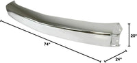 Front Bumper Chrome Steel + Lower Valance Extension Textured + End Caps Primed Direct Replacement Compatible With 2007-2013 Chevrolet Silverado 1500 GM1092191 GM1092192 GM1002830