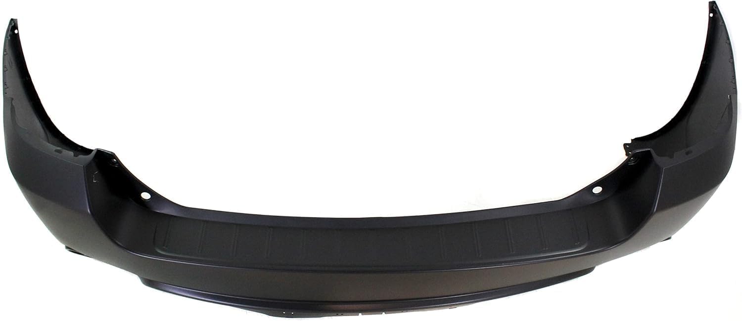 Rear Bumper Upper Cover Primed Direct Replacement Compatible With 2008-2010 Toyota Highlander TO1100260 521590E906