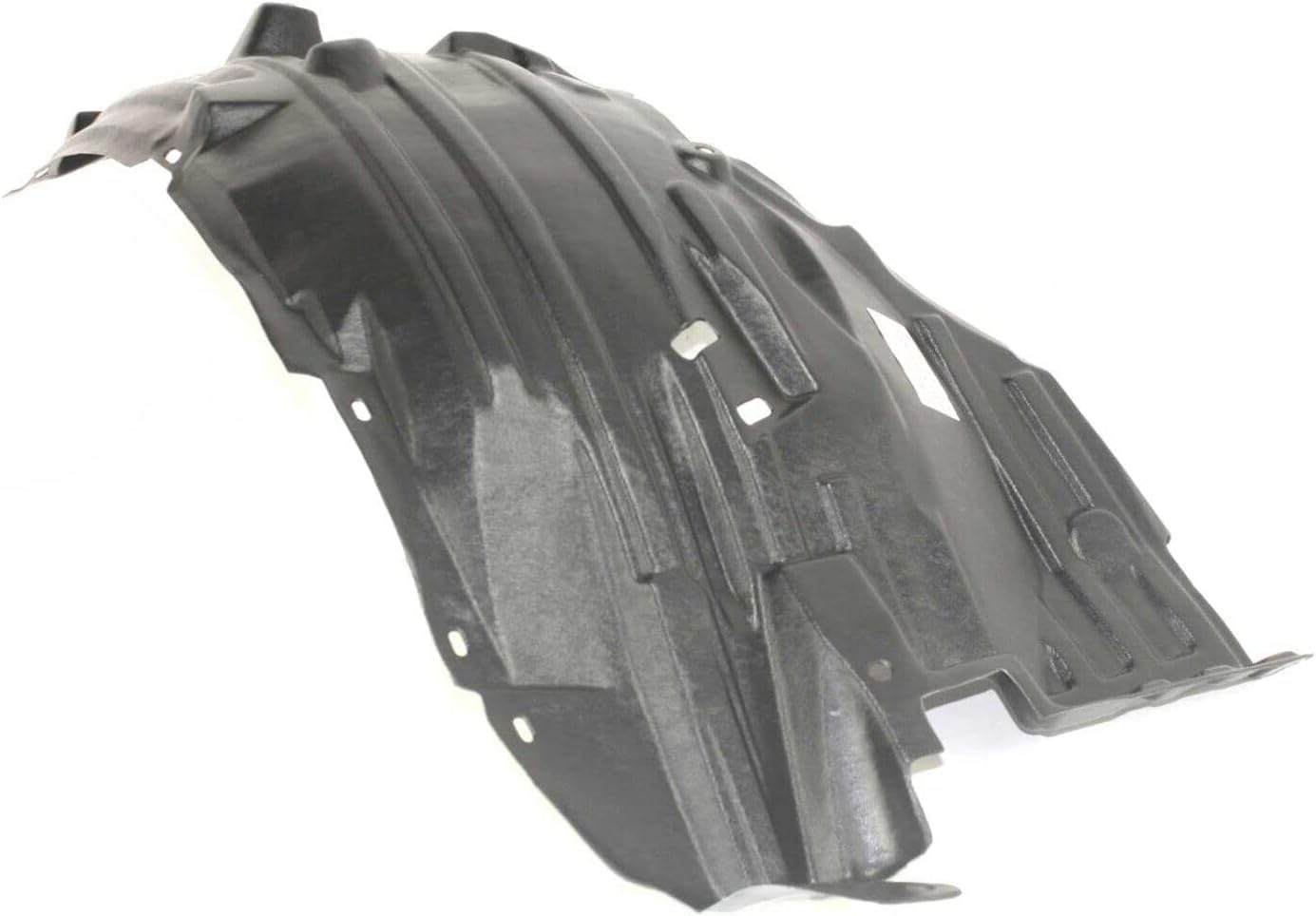 Set Of 2 Front Fender Liner Rear Section Left Driver & Right Passenger Side Direct Replacement Compatible With 2003-2007 Infiniti G35 IN1251105 IN1250105 63842AM800 63843AM800