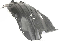 Set Of 2 Front Fender Liner Rear Section Left Driver & Right Passenger Side Direct Replacement Compatible With 2003-2007 Infiniti G35 IN1251105 IN1250105 63842AM800 63843AM800