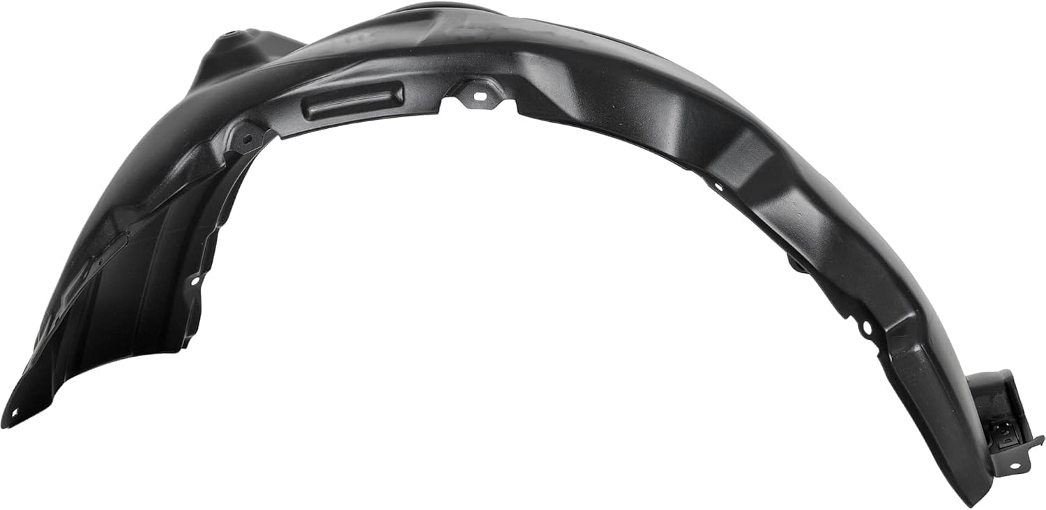Front Fender Liner Rear Section Right Passenger Side Direct Replacement Compatible with 2014-2021 Toyota Tundra TO1249191 538750C070