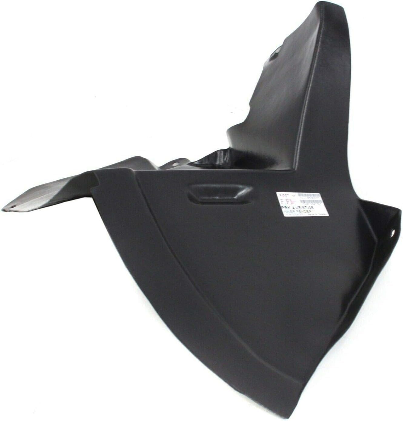 Front Lower Section Fender Liner Cover Extension Left Driver Side Direct Replacement Compatible With 1997-2005 Park Avenue GM1004152 25665909