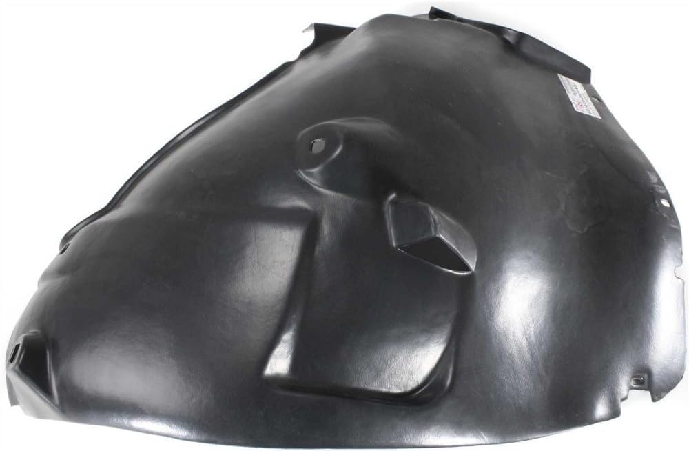 Front Fender Liner Rear Section Left Driver Side Direct Replacement Compatible With 2000-2006 Mercedes Benz S-Class MB1248118 2206901530