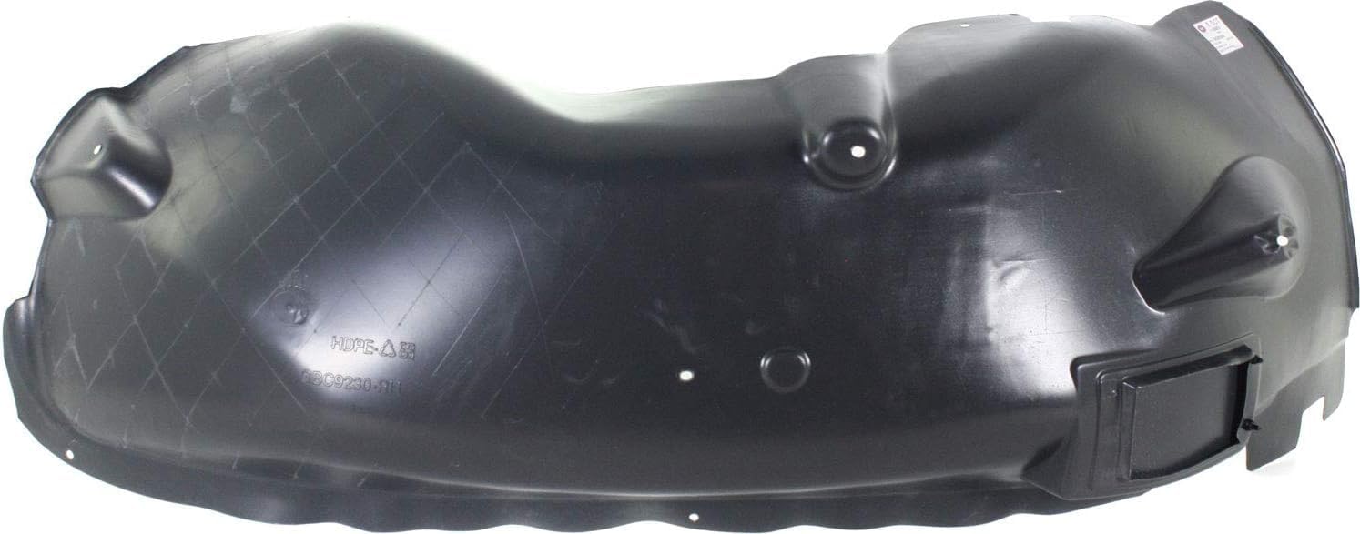 Front Fender Liner Right Passenger Side Direct Replacement Compatible With 2004-2006 Dodge Durango CH1251123 55362504AF