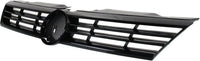 Front Grille Assembly Primed Shell And Insert Plastic Direct Replacement Compatible With 2011-2014 Volkswagen Jetta VW1200151 5C6853651QWA