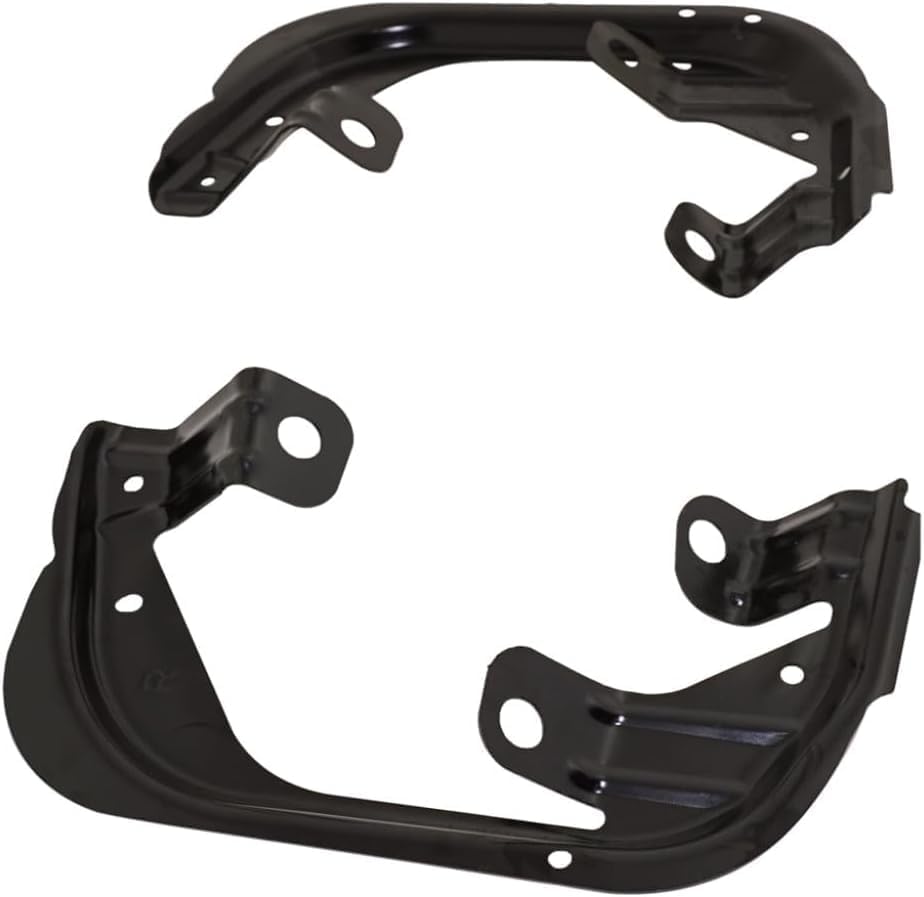 Set Of 2 Front Fog Light Bracket Left Driver & Right passenger Side Direct Replacement Compatible With 2009-2012 Dodge Ram 1500/2010-2018 2500 3500 CH1061100 68054374AC