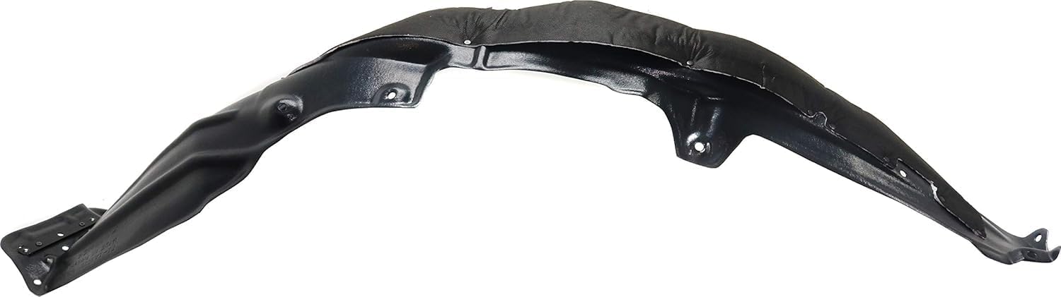 Front Section Fender Liner Rear Section Right Passenger Side Direct Replacement Compatible with 2015-2017 Lexus NX200t / NX300h LX1249134 5387578010
