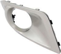 Front Fog Light Trim Primed Right Passenger Side Direct Replacement Compatible With 2010-2012 Subaru Outback SU1039101 57731AJ42A