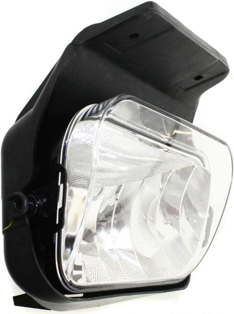 Front Fog Lights Assembly Left Driver Side Direct Replacement Compatible With 2004-2006 Chevrolet Silverado 1500 2500HD 3500 GM2592150 15791433