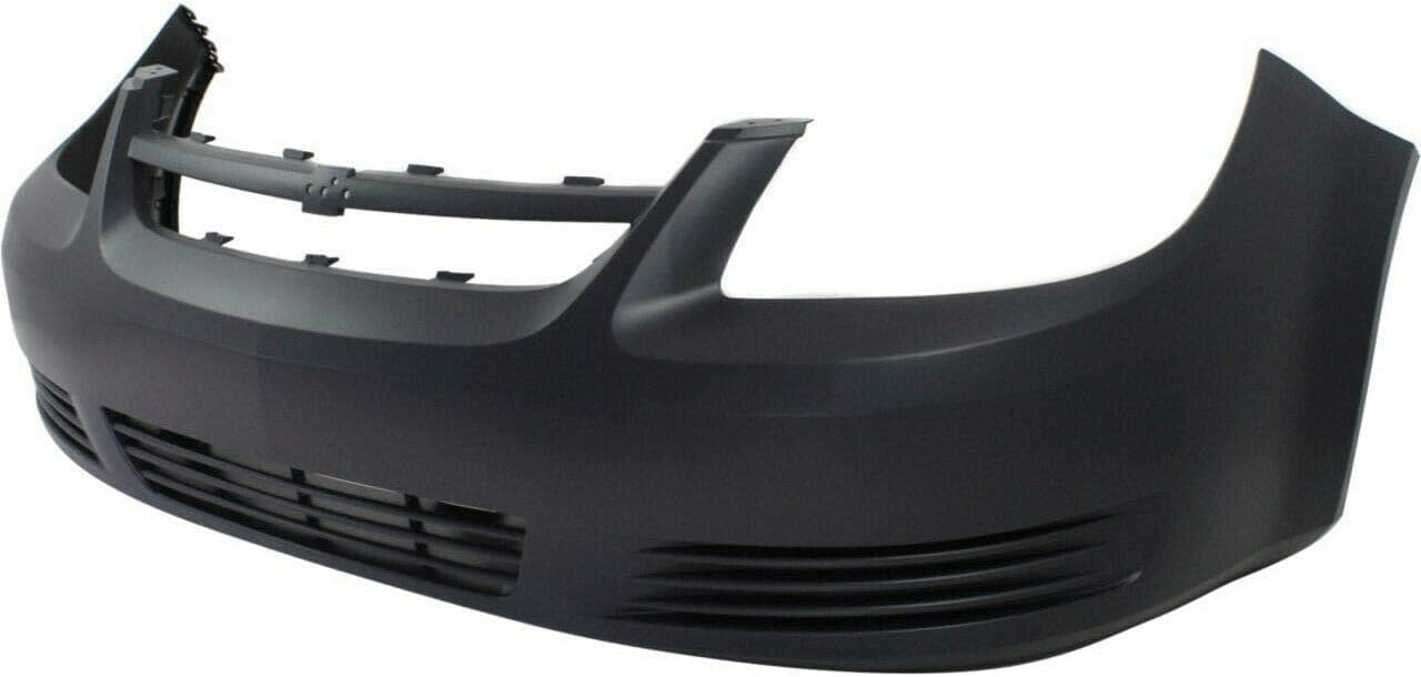 Front Bumper Cover Primed Without Fog Light Holes Direct Replacement Compatible With 2005-2010 Chevrolet Cobalt GM1000733 19120183