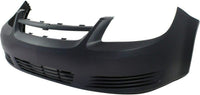 Front Bumper Cover Primed Without Fog Light Holes Direct Replacement Compatible With 2005-2010 Chevrolet Cobalt GM1000733 19120183