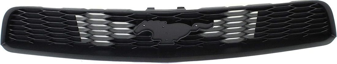 Front Grille Primed Black Shell and Insert Direct Replacement Compatible With 2010-2012 Ford Mustang FO1200520 AR3Z8200AE