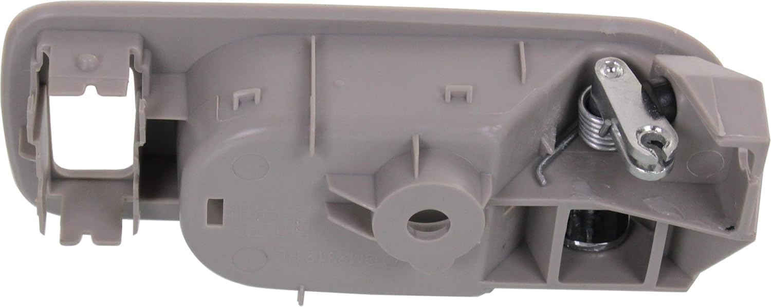 Front Interior Door Handel Light Gray Bezel with Chrome Lever Direct Replacement Compatible with 2005-2009 Buick Lacrosse/Allure GM1352161 15779701