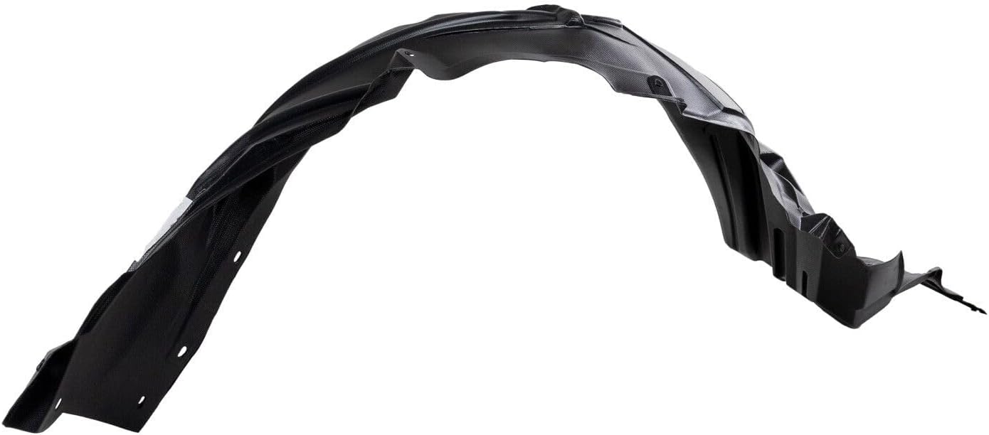 Front Fender Liner left Driver Side Direct Replacement Compatible With 2003-2007 Honda Accord HO1248114 74151SDAA00