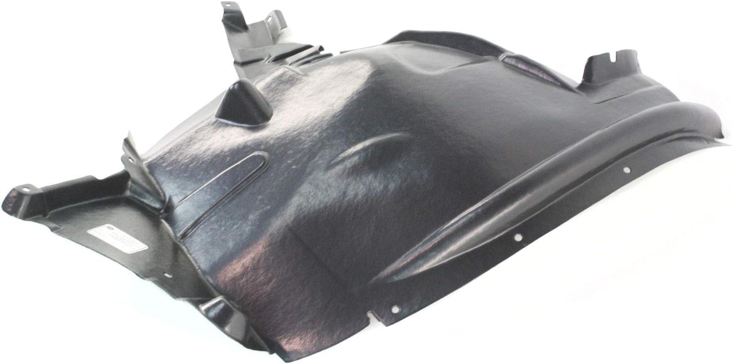 Front Fender Liner Rear Section Right Passenger Side Direct Replacement Compatible With 2007-2013 BMW X5 BM1249109 51717169414