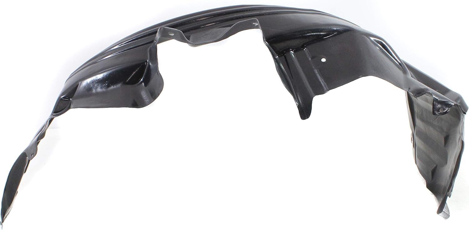 Front Fender Liner Left Driver Side Direct Replacement Compatible With 2003-2006 Mitsubishi Outlander MI1248118 MN133147