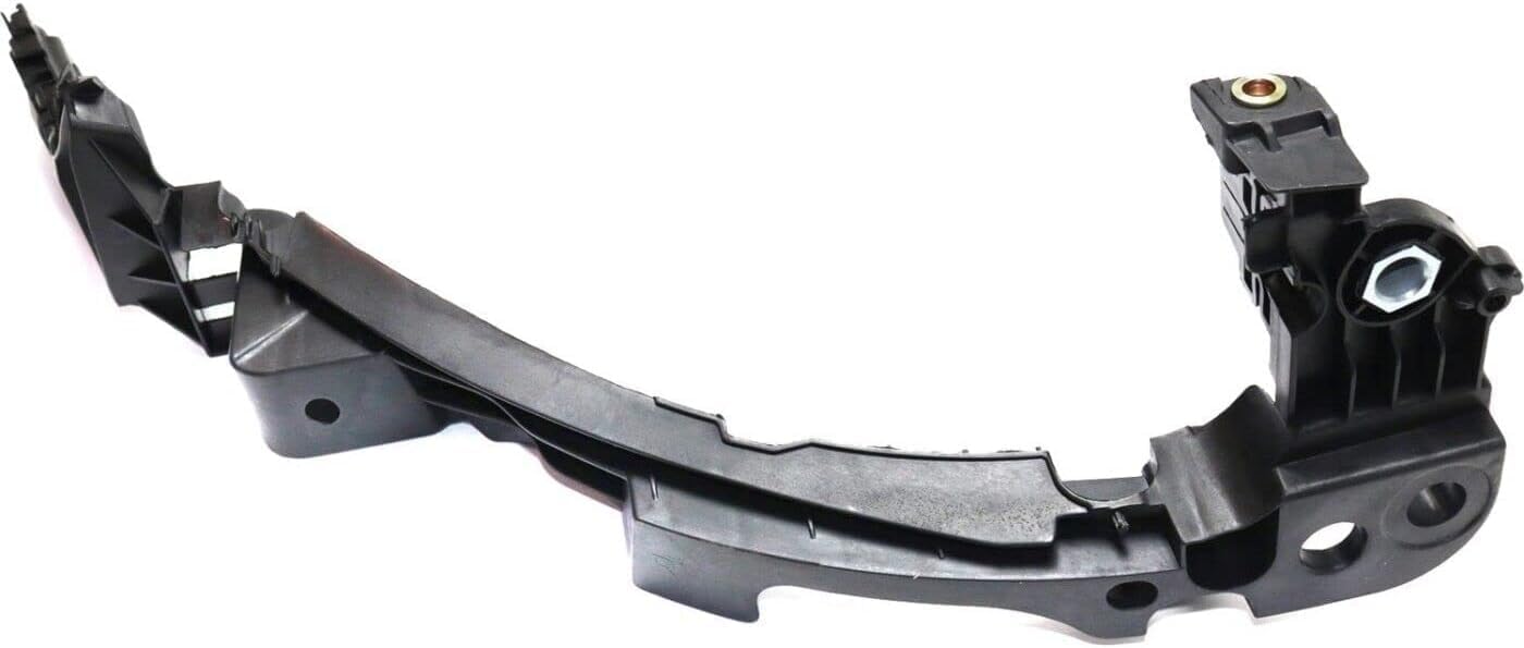 Set Of 2 Front Bumper Cover Outer Bracket Plastic Left Driver & Right Passenger Side Direct Replacement Compatible With 2010-2014 Volkswagen Golf/GTI VW1043105 VW1042105
