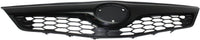 Front Grille Partial Painted Black Plastic Direct Replacement Compatible With 2012-2014 Toyota Camry TO1200354 5310106340C0