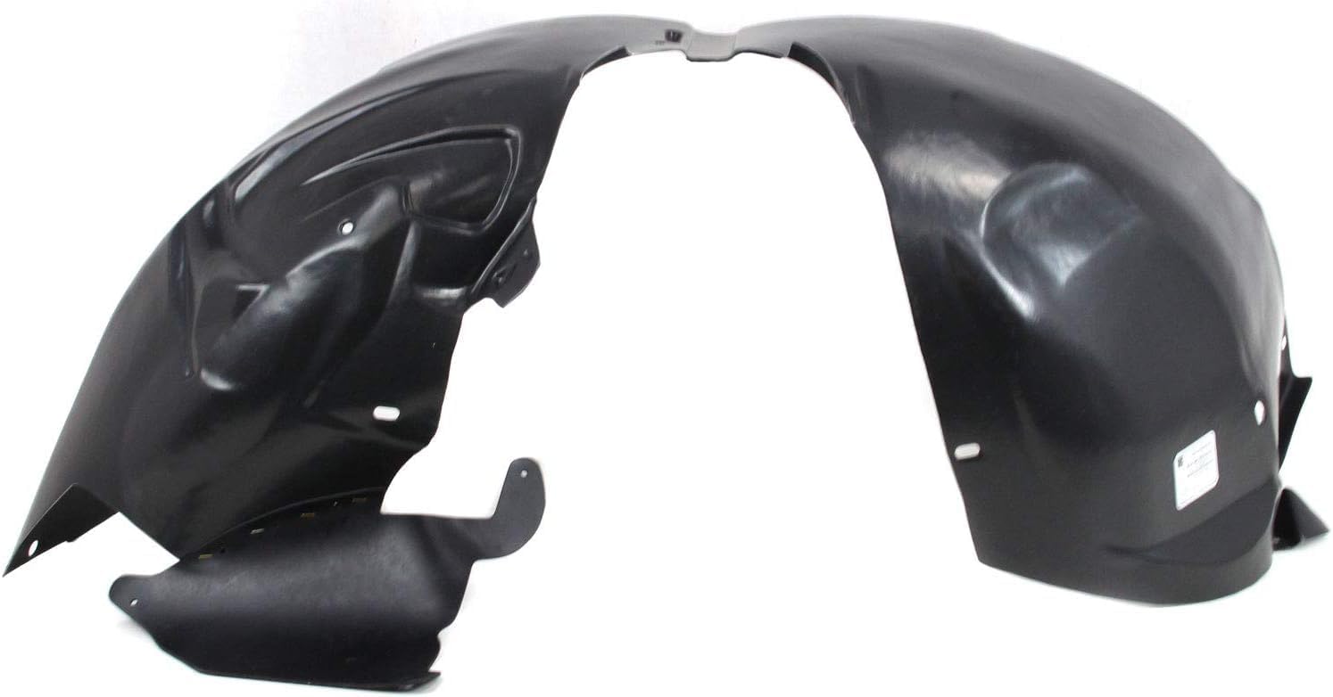 Front Fender Liner Right Passenger Side Direct Replacement Compatible With 2009-2019 Ford Flex FO1249139 8A8Z16102A