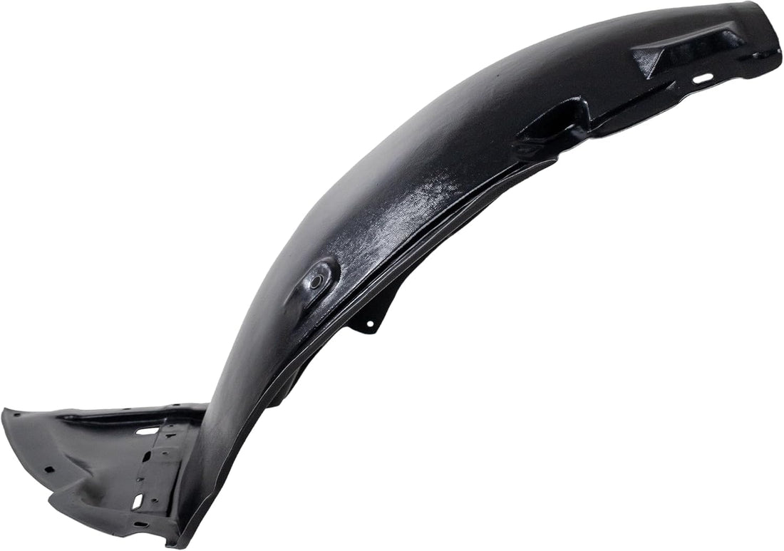 Front Section Fender Liner Left Driver Side Direct Replacement Compatible With 2007-2008 Infiniti G35 / 2009-2013 G37 IN1248119 63845JK30A