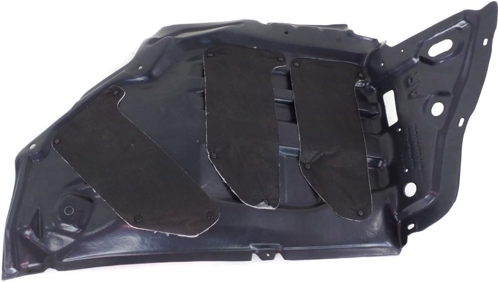 Front Section Fender Liner Right Passenger Side Direct Replacement Compatible With 2011-2017 Nissan Quest NI1249138 638441JA0A