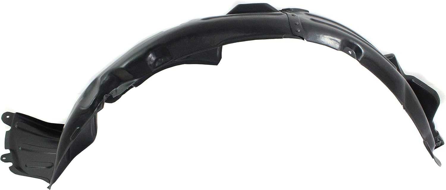 Front Fender Liner Left Drive Side Direct Replacement Compatible With 2010-2012 Hyundai Genesis Coupe HY1248120 868112M000