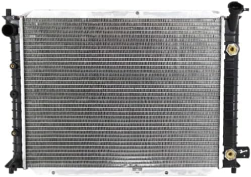 Front Radiator Aluminum Core Direct Replacement Compatible With 1991-2002 Ford Escort FO3010110 F5CZ8005A