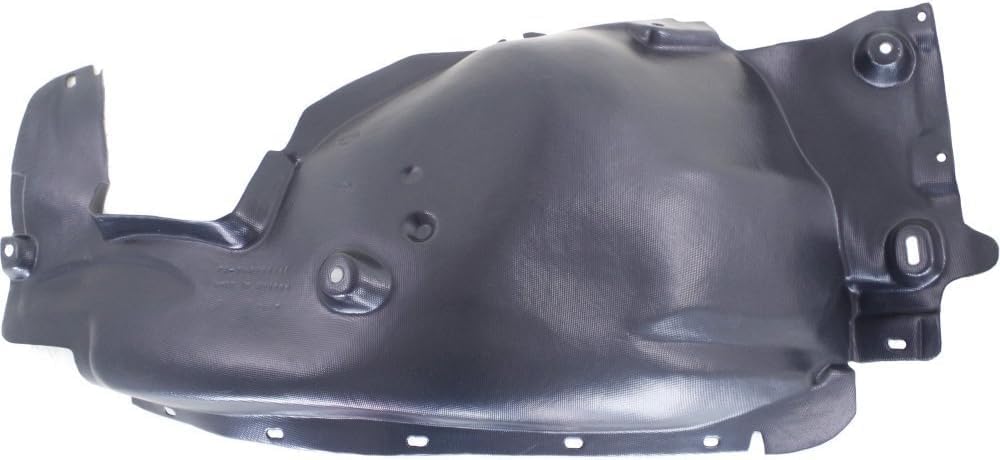 Front Fender Liner Rear Section Left Driver Side Direct Replacement Compatible With 2012-2015 BMW X1 BM1248139 51712990089