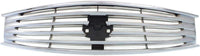 Front Grille Chrome Shell And Insert Plastic Direct Replacement Compatible With 2008-2013 Infiniti G37 / 2014-2015 Q60 IN1200122 62070JL00B